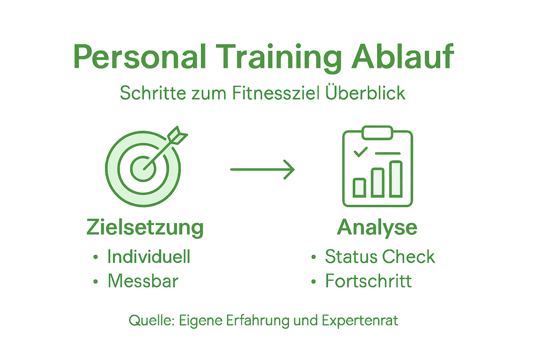 Infografik: So läuft ein Personal Training ab