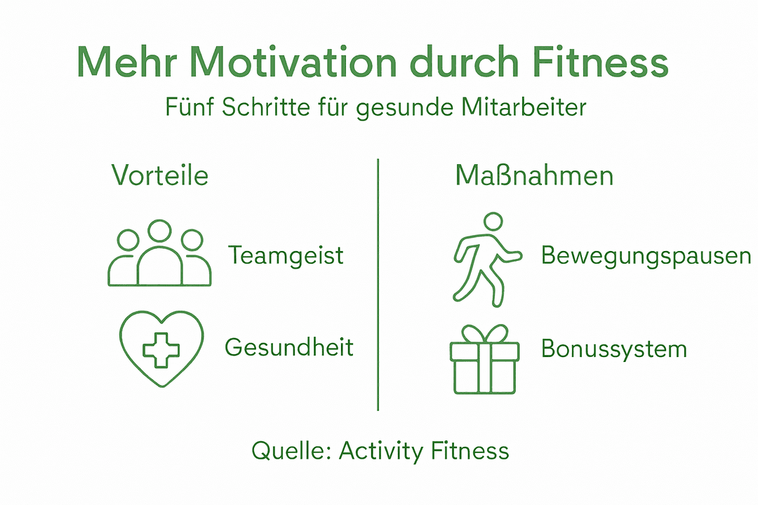 Schritt-für-Schritt-Anleitung: So fördern Sie die Mitarbeitermotivation mit gezielten Fitnessmaßnahmen