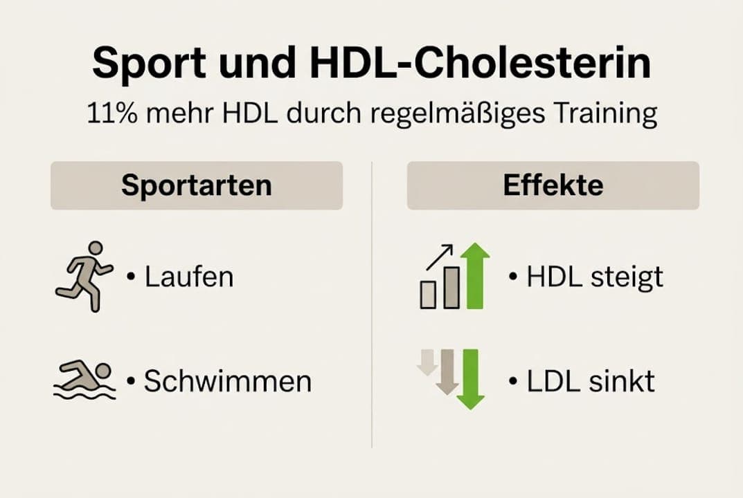Sport und HDL – Eine anschauliche Übersicht