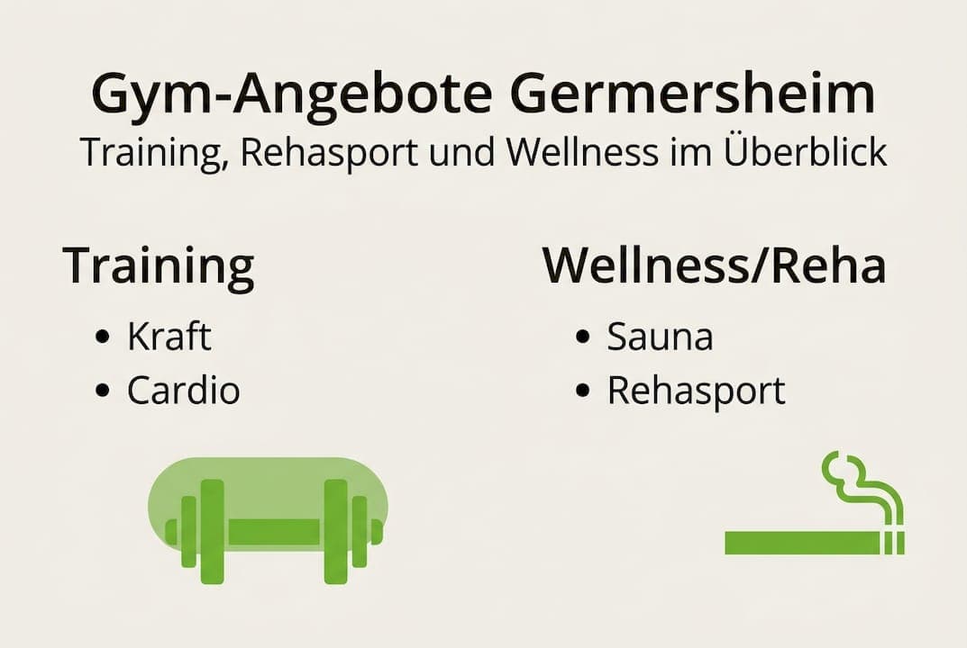Übersicht der Fitnessstudios in Germersheim: Alle Angebote auf einen Blick